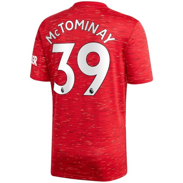 Trikot Manchester United NO.39 McTominay Heim 2020-21 Rote Fussballtrikots Günstig